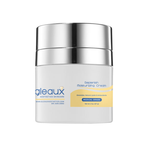 Replenish Moisturizing Cream Gleaux Aesthetics Skincare